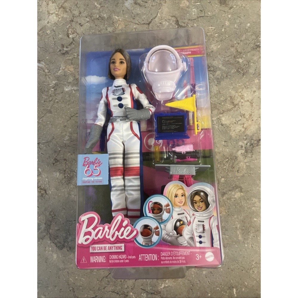 2024 Barbie 65th Anniversary Careers You Can Be Anything Astronaut Doll